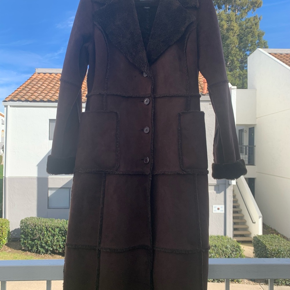 Women's Brown Long Coat